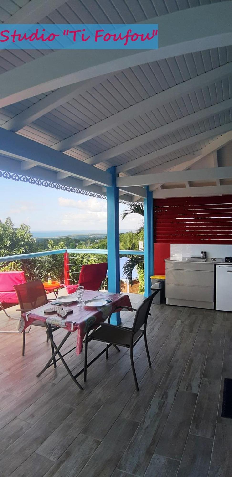 Pipirite Chantant - Maison Creole Vue Mer Sainte-Rose Bagian luar foto